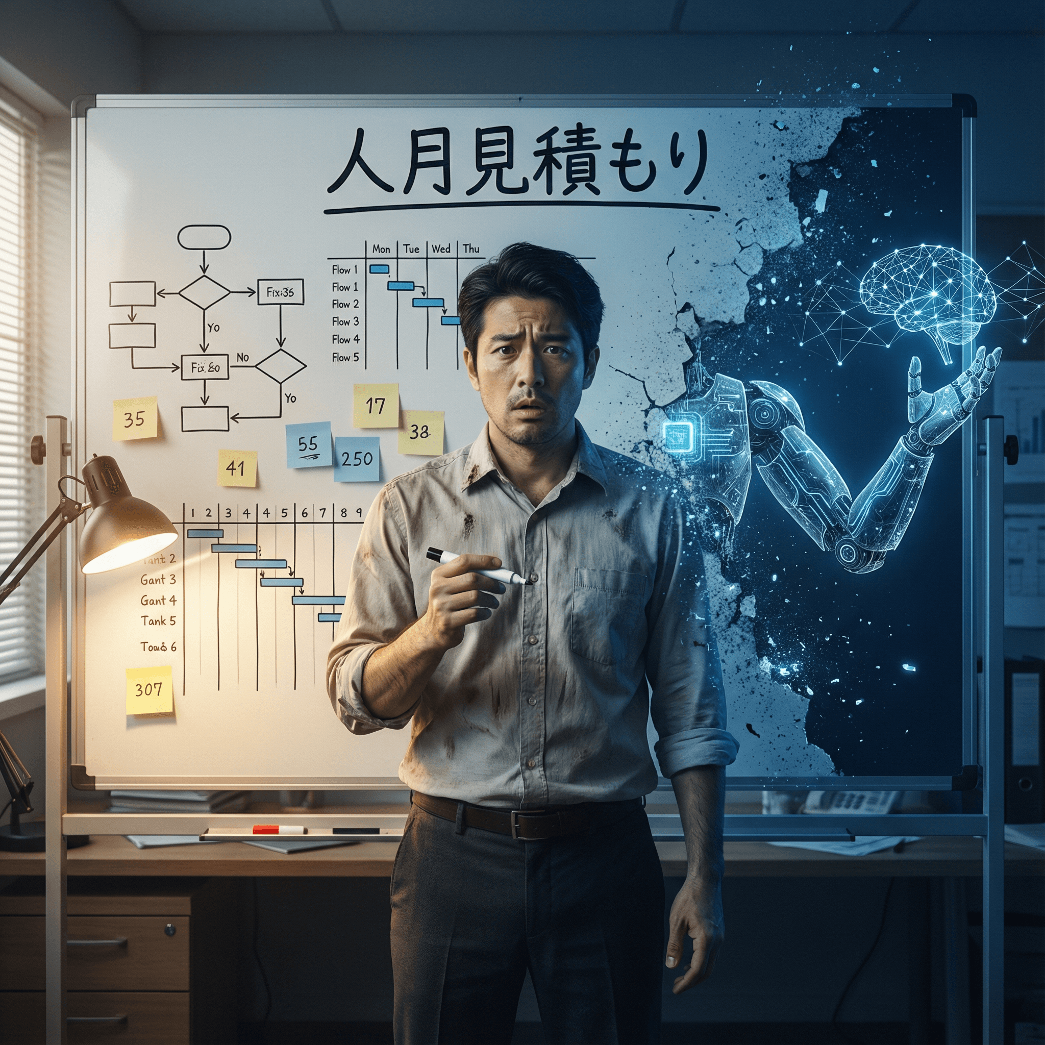 人月見積もりが崩壊する:AIがコードを書く時代の「見積もりの新常識」